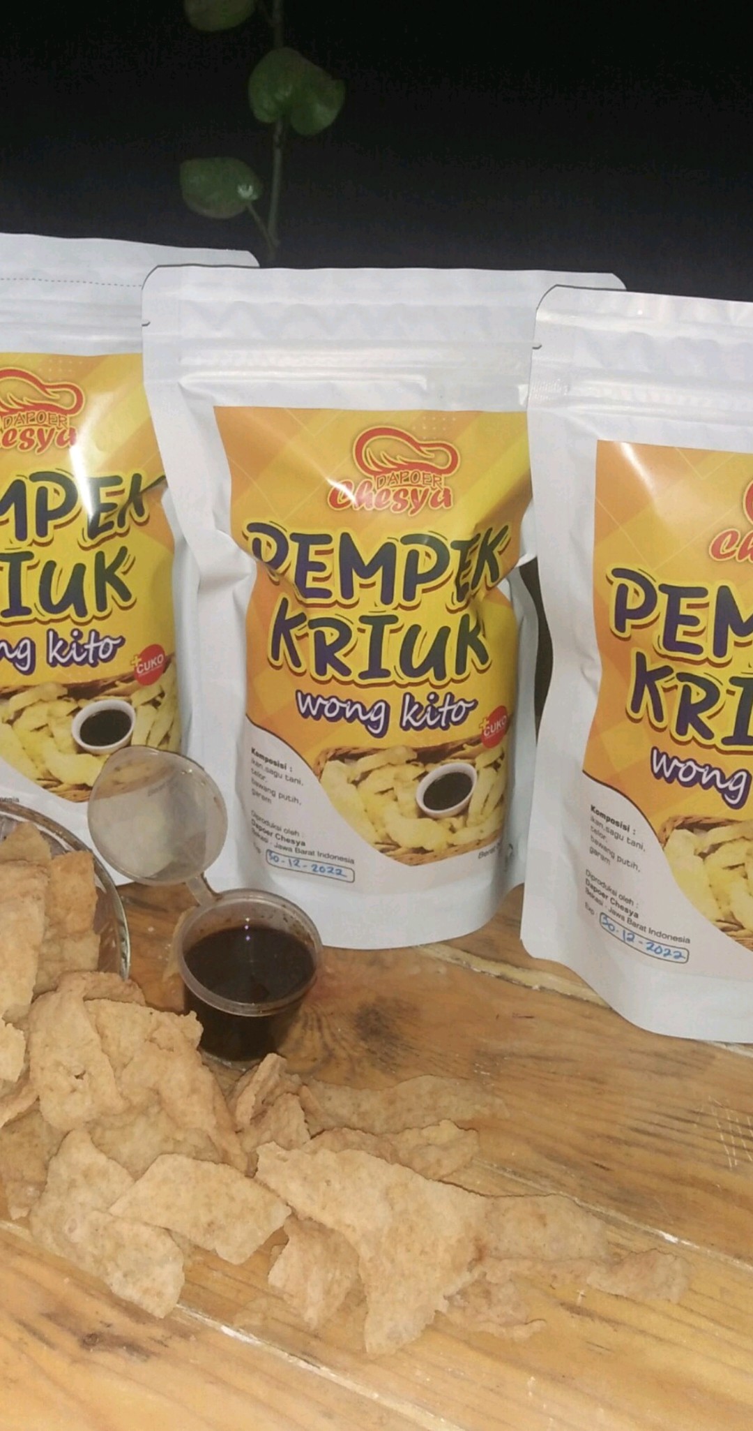 Pempek kriuk wong kito