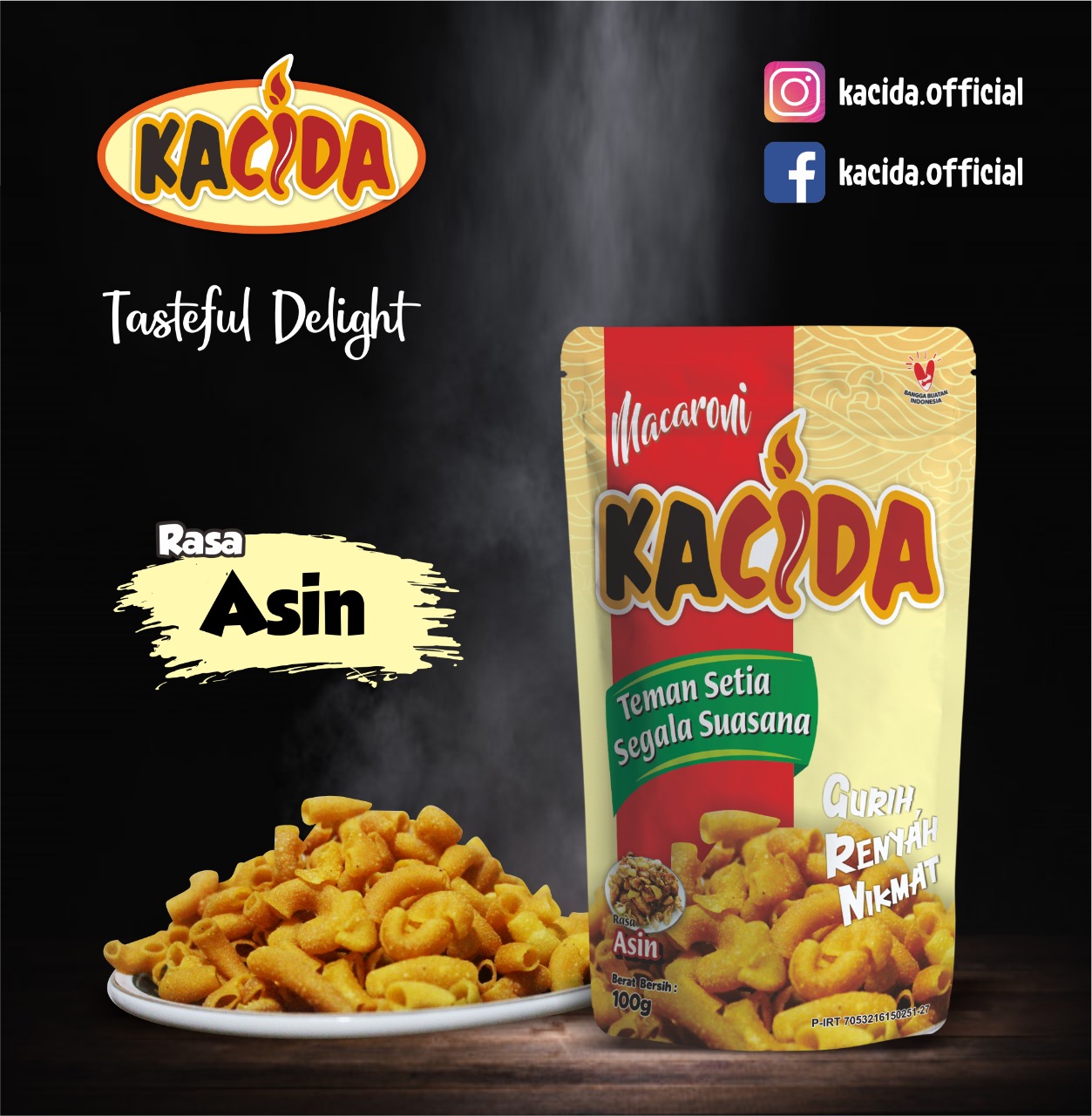 Makaroni Kacida Rasa Asin