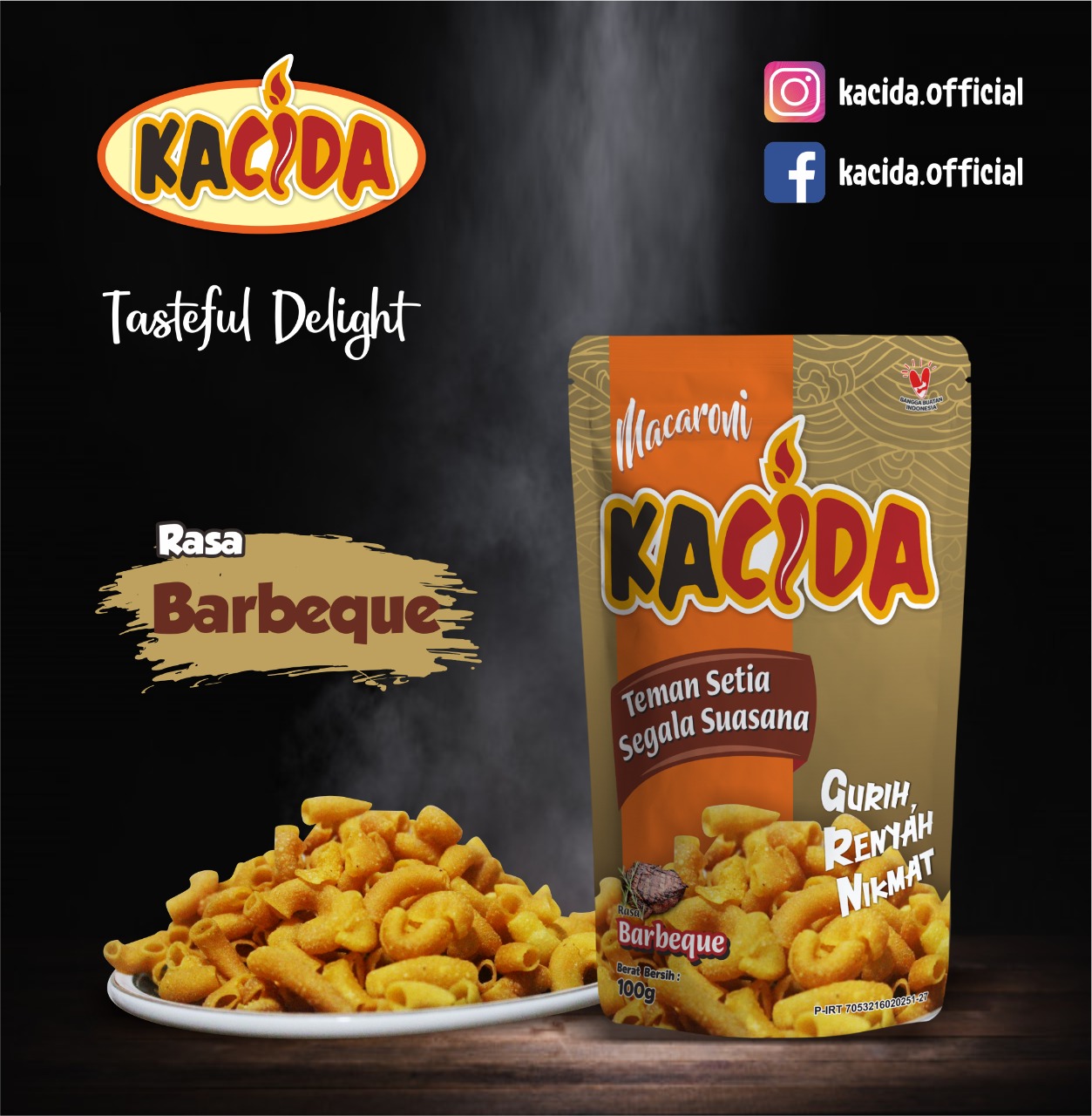 Makaroni Kacida Rasa Barbeque