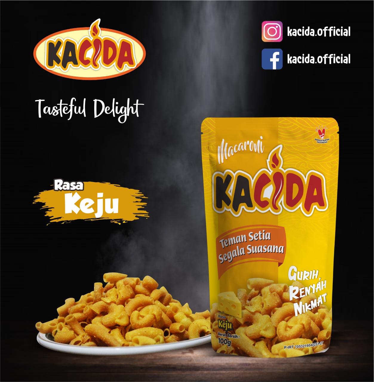 Makaroni Kacida Rasa Keju