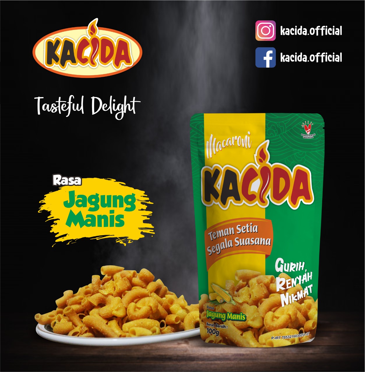 Makaroni Kacida Rasa Jagung Manis