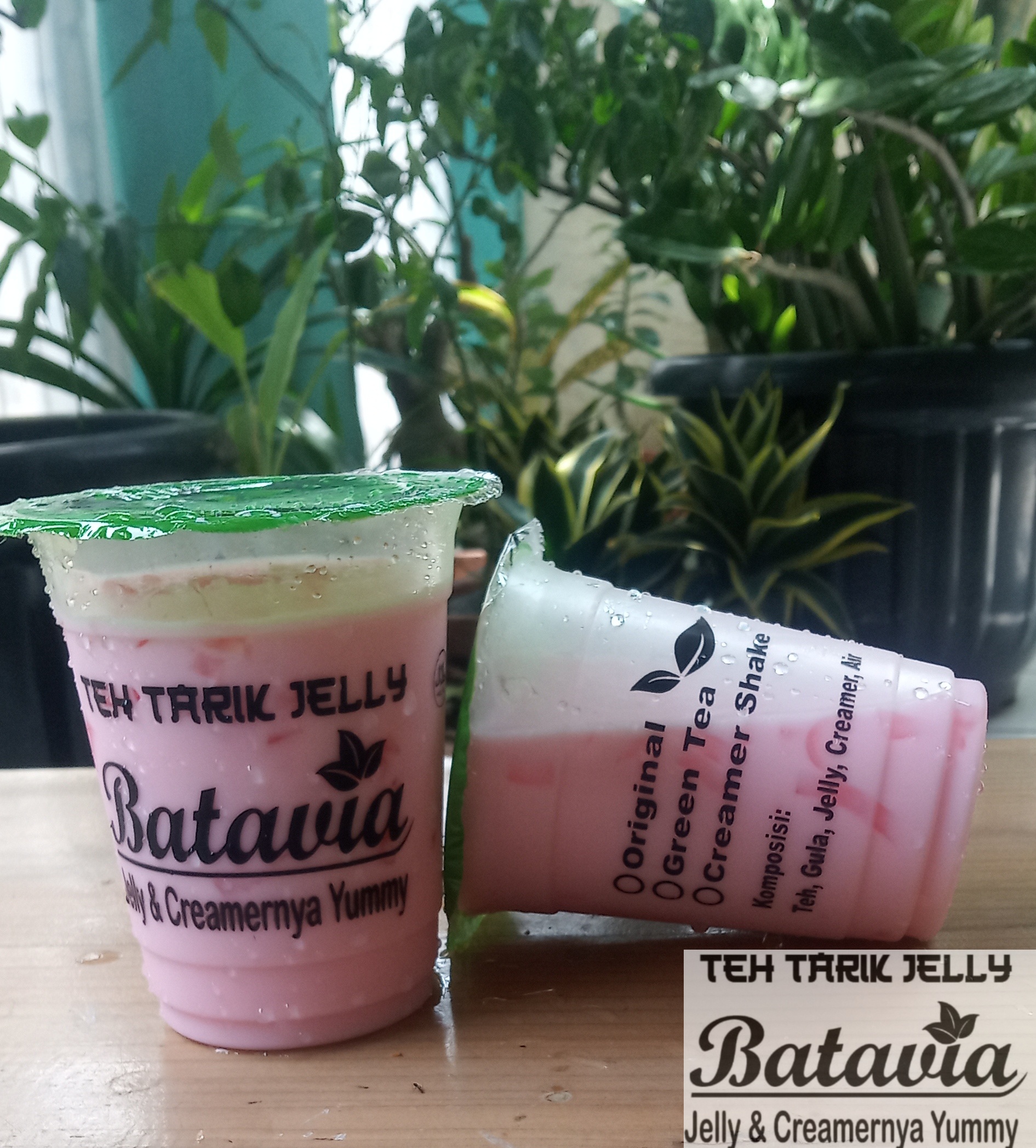 batavia stroberi jelly drink