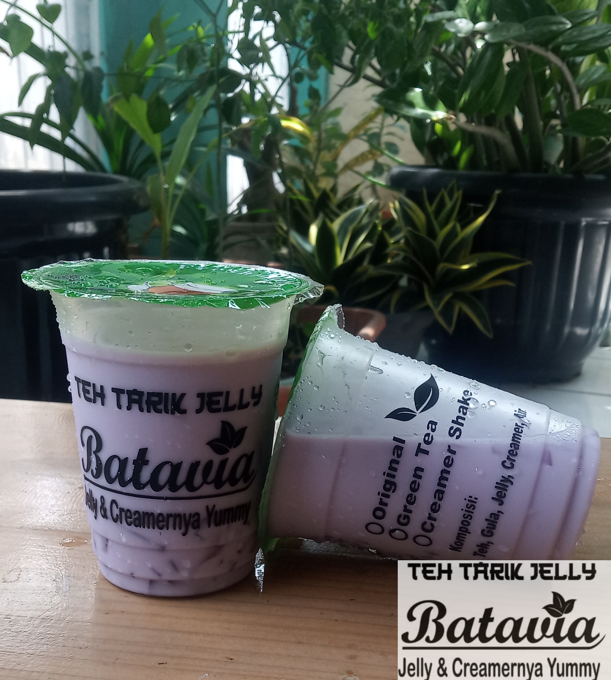 batavia taro jelly drink