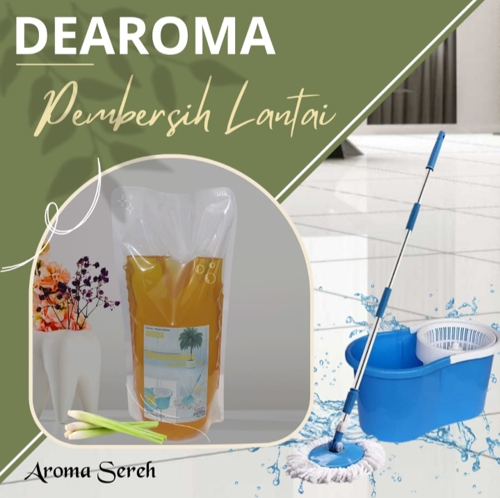 Dearoma cairan pembersih lantai