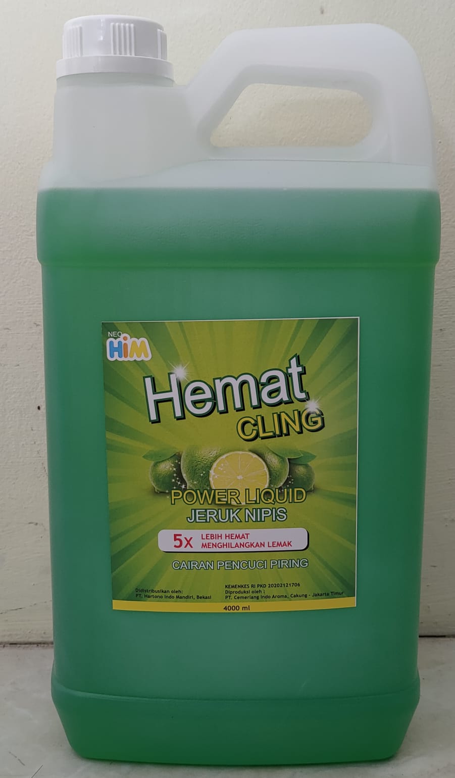 Hemat Cling cairan pencuci Piring  5 ltr