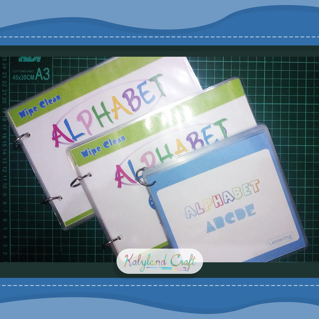 Activity Book - Wipe Clean Lettering Alfabet