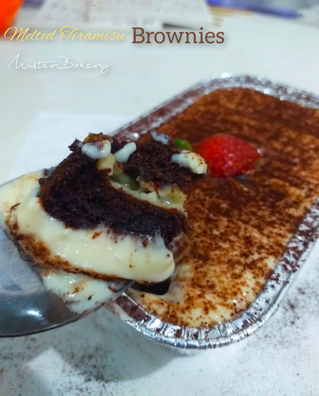 Brownies Tiramisu