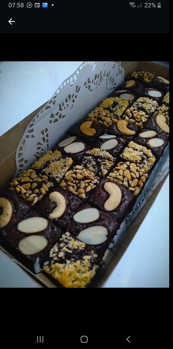 Brownies sekat