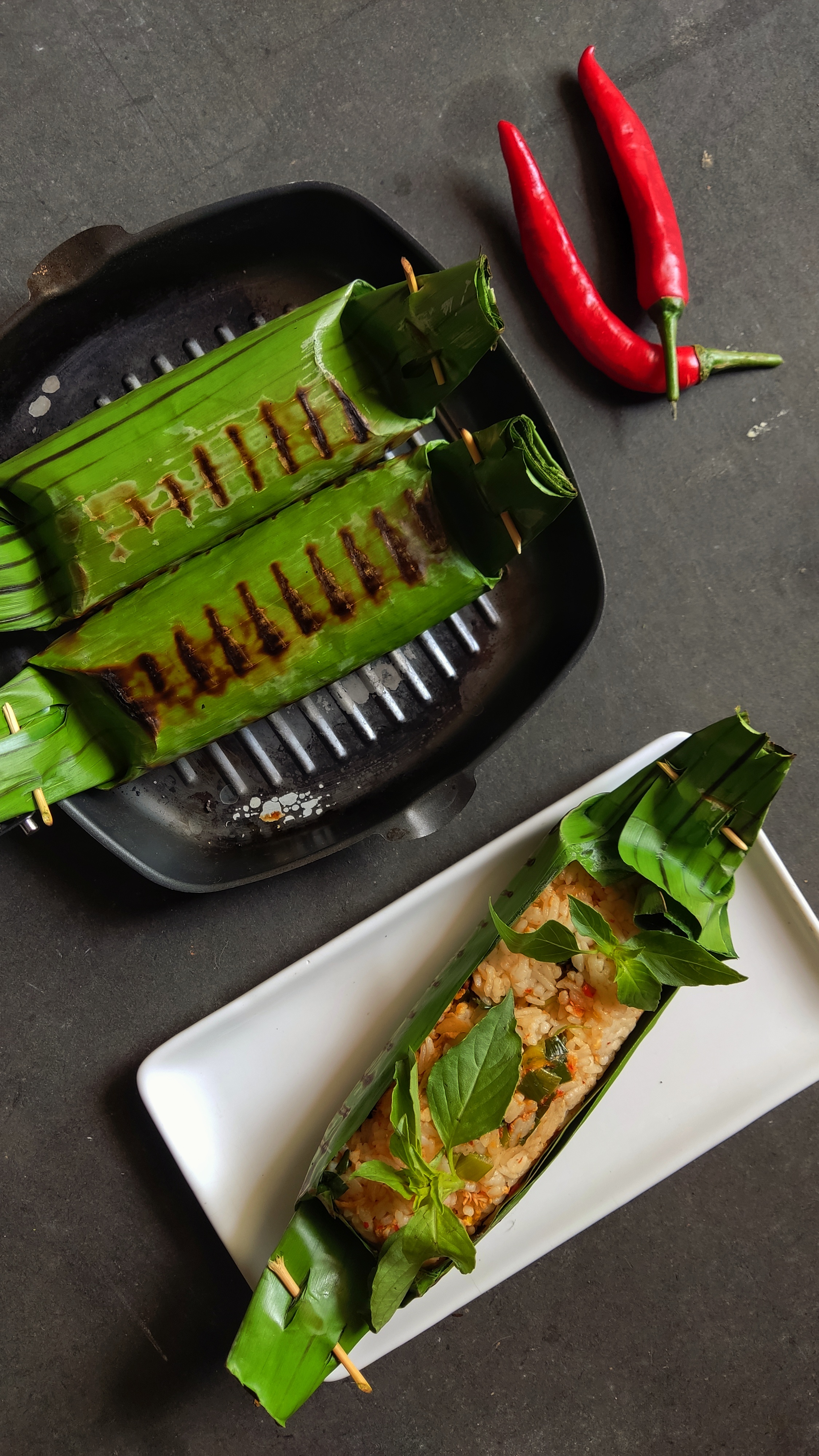 Nasi Bakar Ayam Suwir