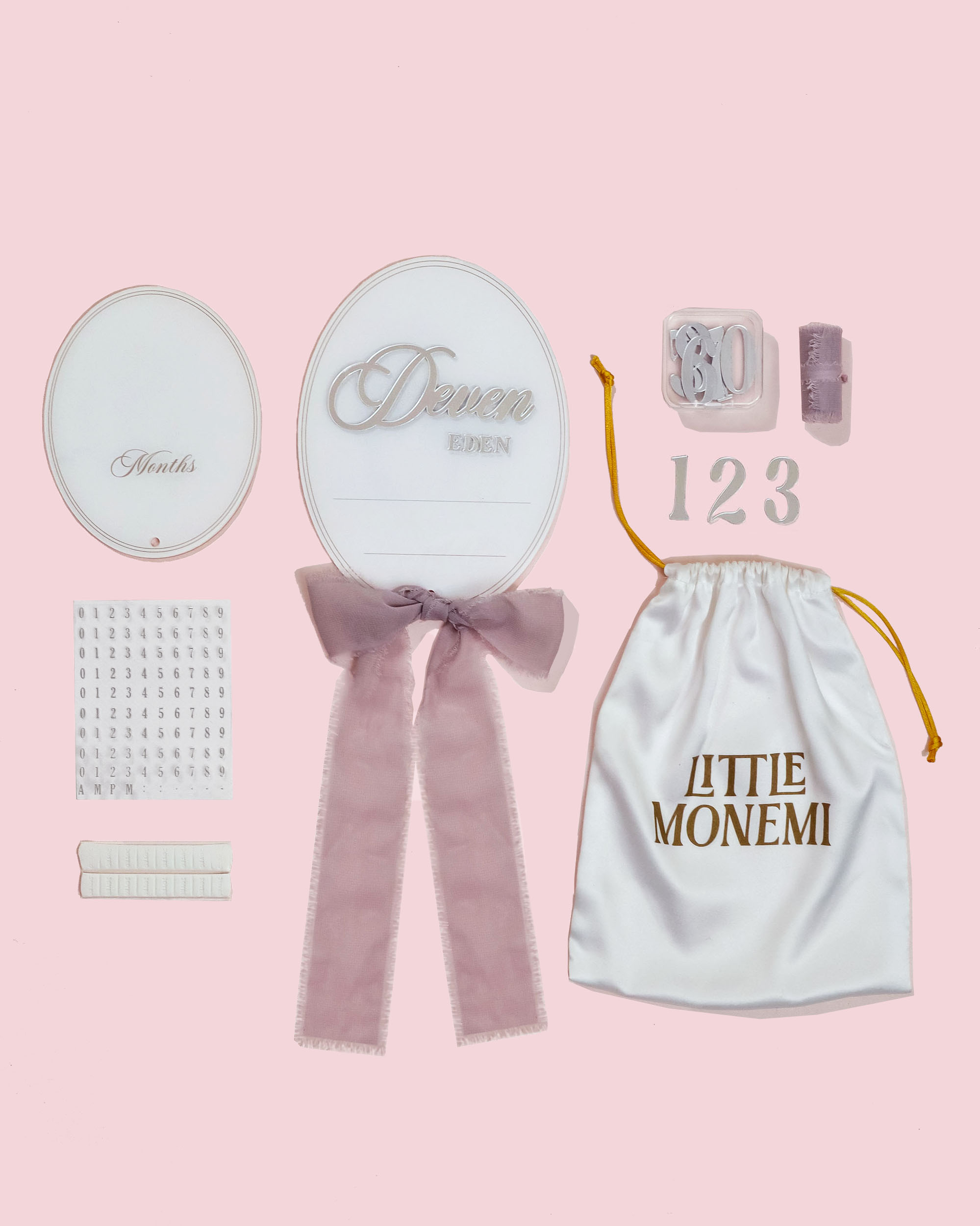 H&M BOARD SET (HOSPITAL & MILESTONE BOARD)