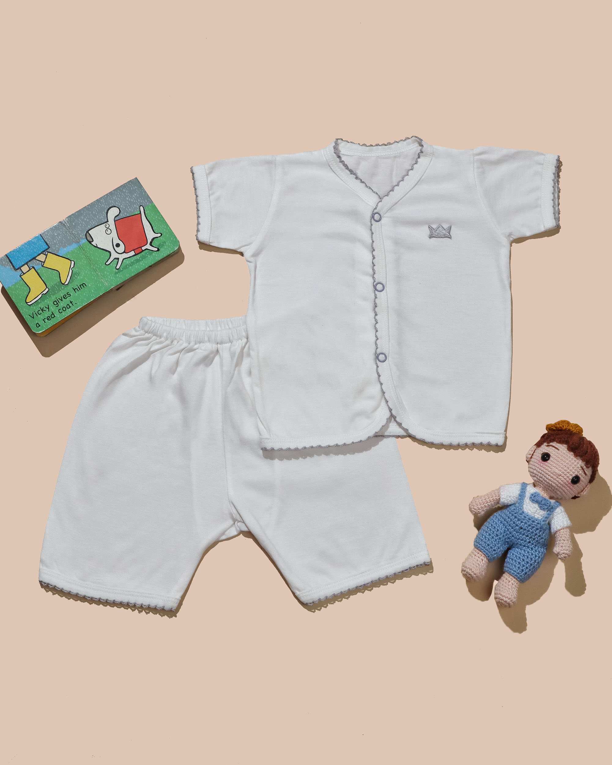 CROWNLET SHORT SLEEVES SET