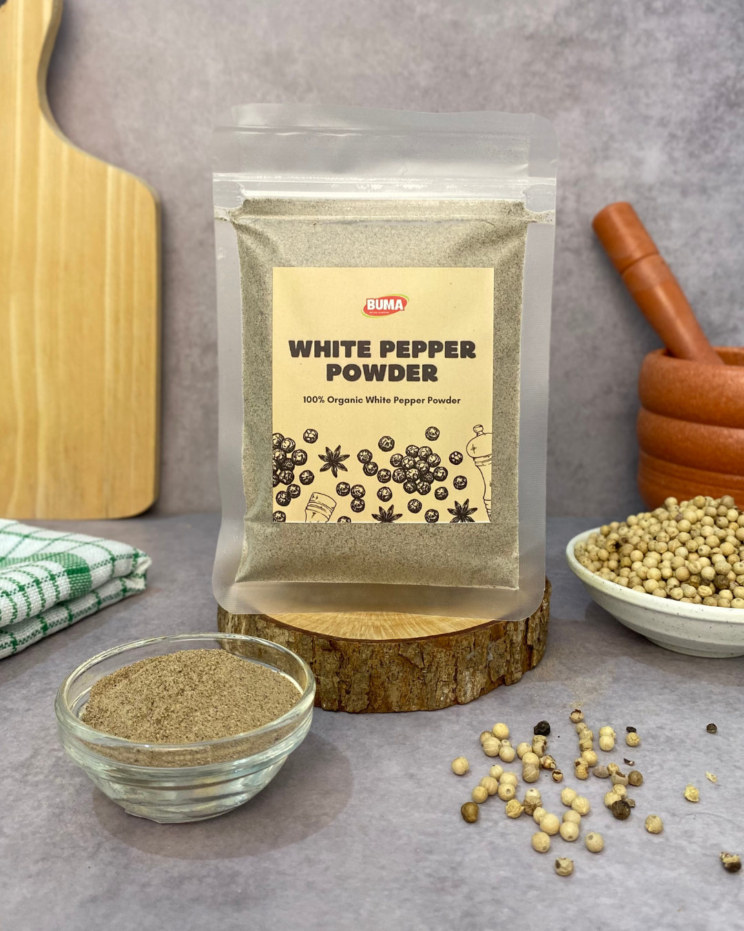 BUMA - WHITE PEPPER POWDER