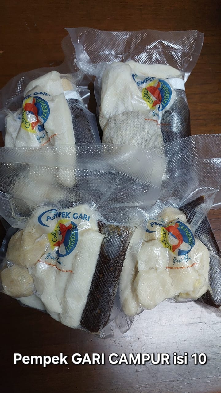 Pempek GARI Campur Lengkap isi 10 pcs