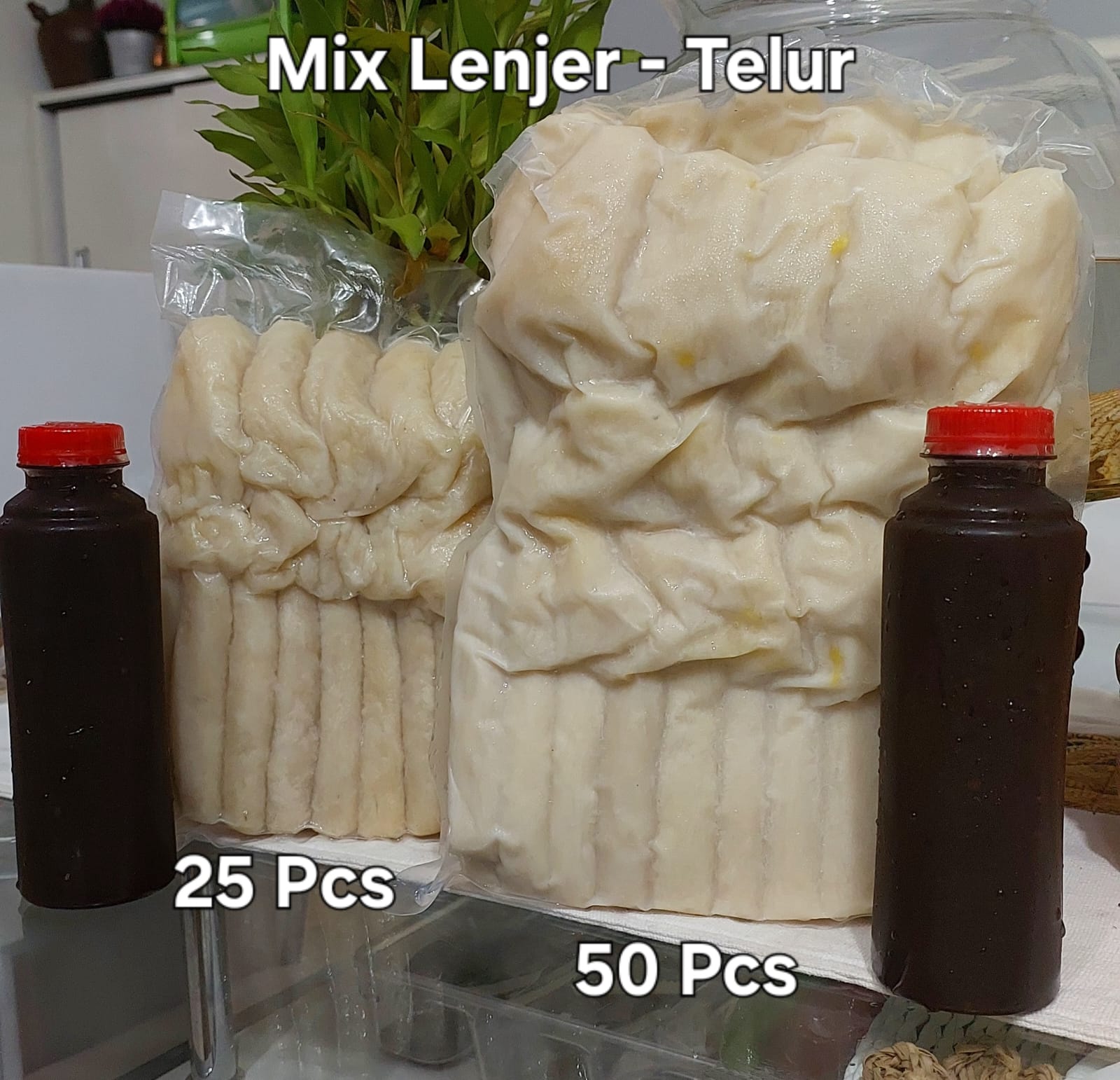 Pempek GARI Lenjer Mini isi 100 pcs