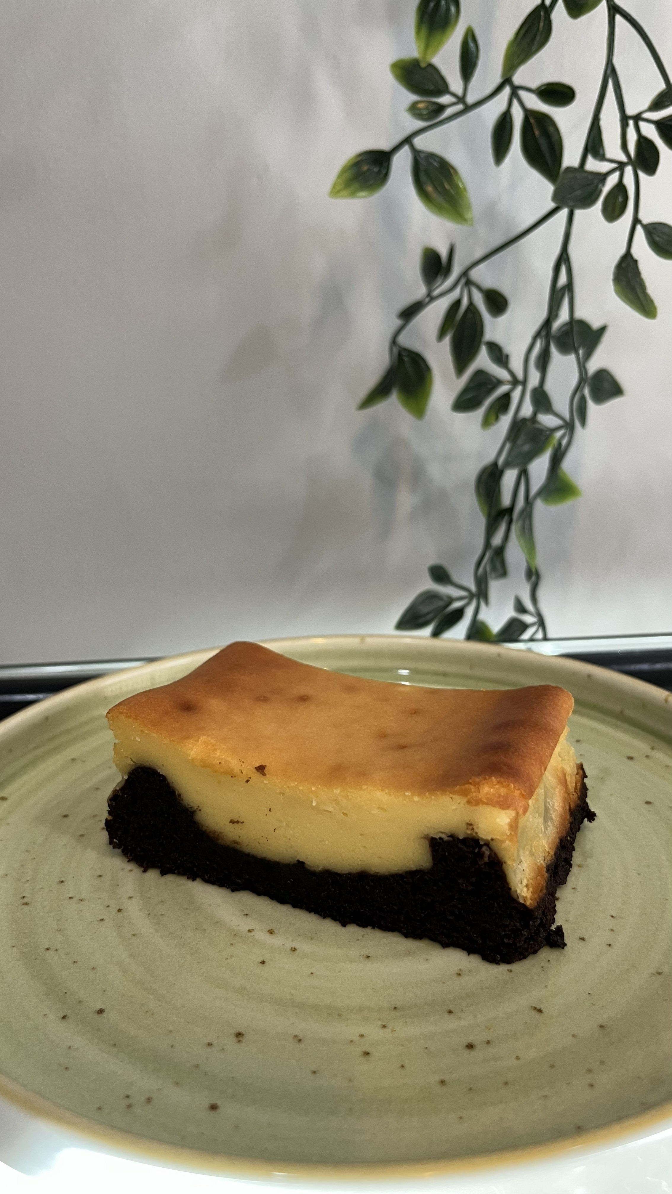 Burnt Cheesecake Brownies