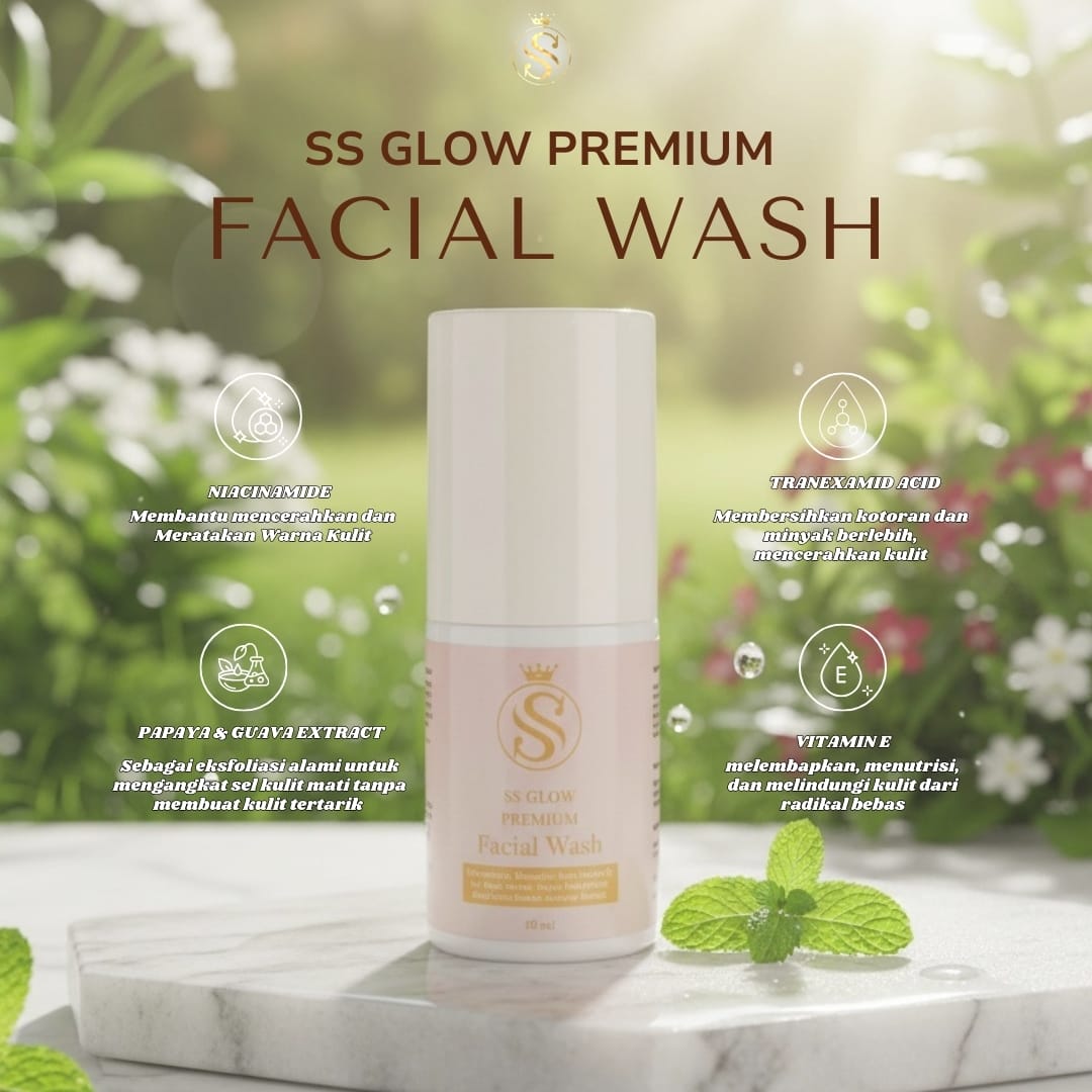 Ss glow premium facial wash
