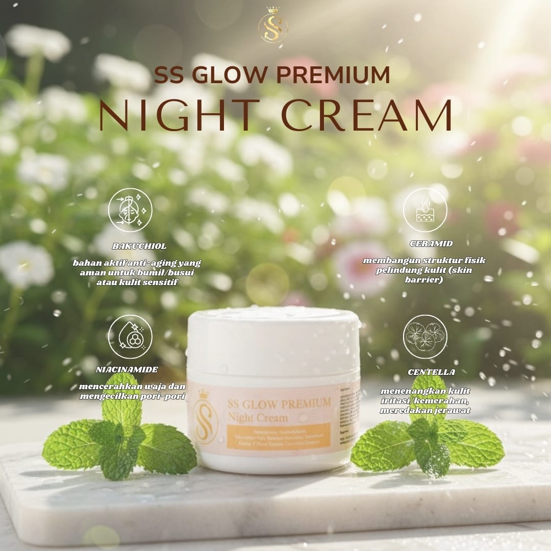 Ss glow premium night cream
