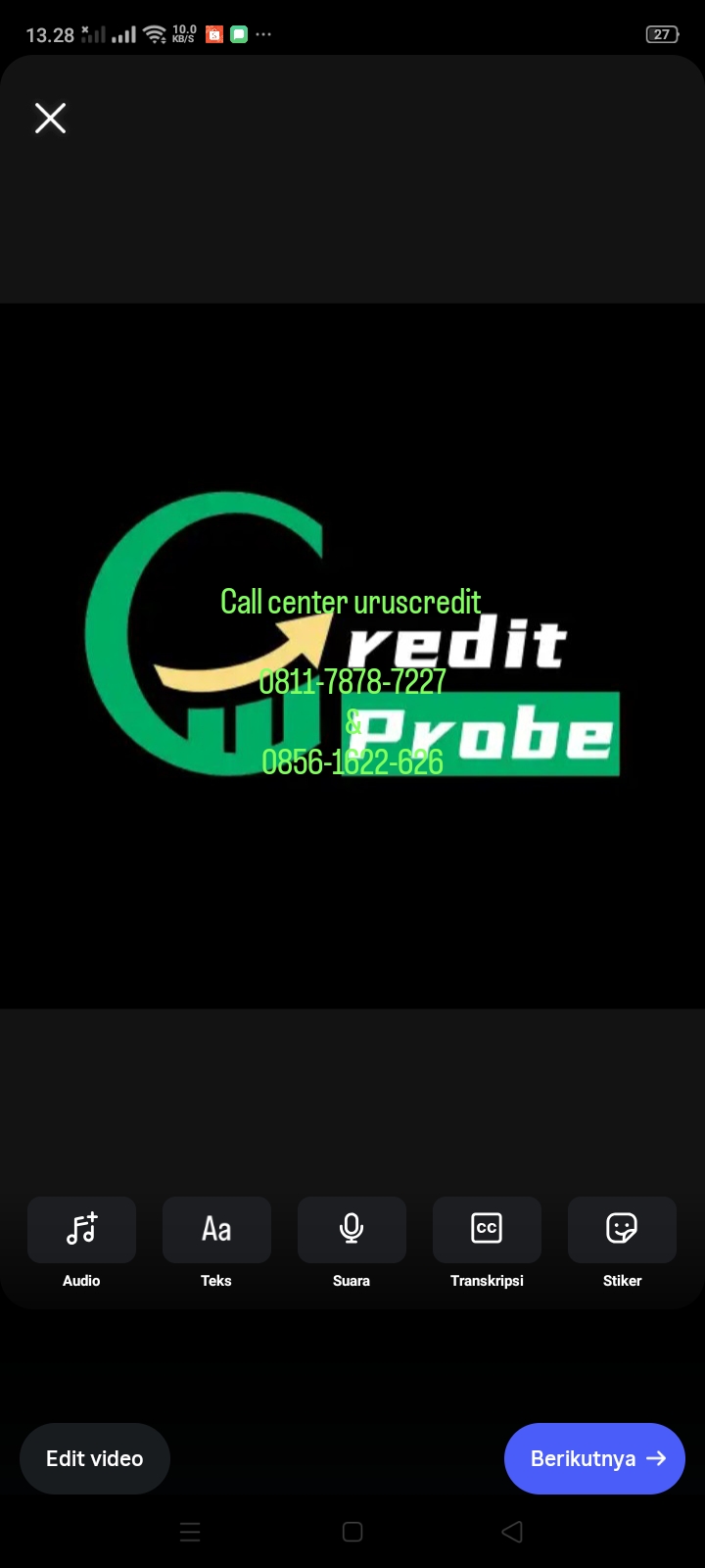 081995781087 wa resmi uruscredit