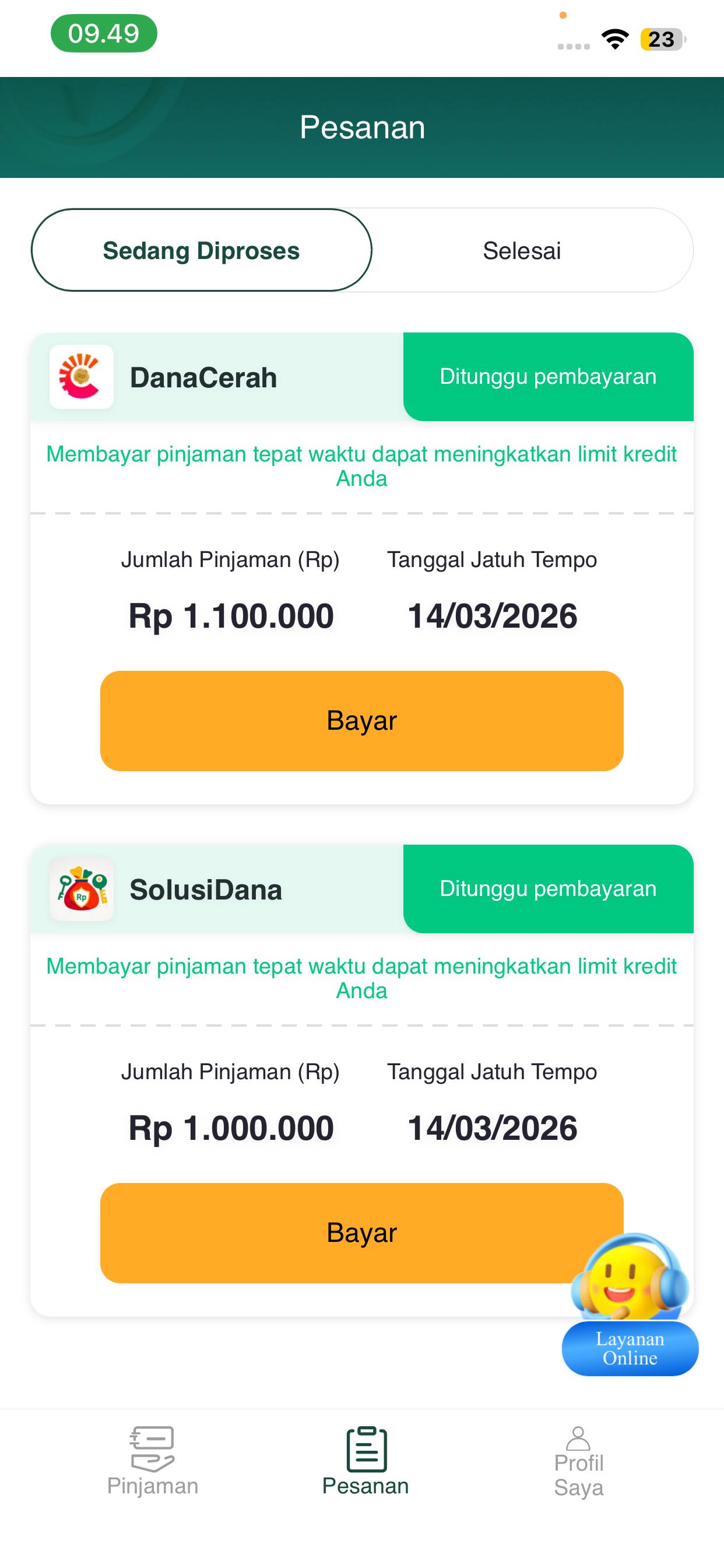 WA urus credit 081995781087