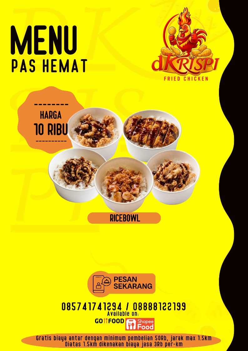 Menu Pas Hemat